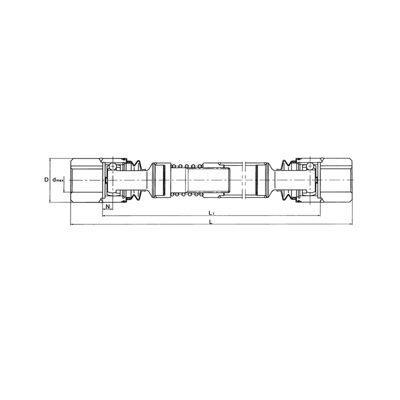 RSK-BHJM Straight Groove Cage liathróid sleamhnáin CV Comh-ionsú turrainge do Leibhéil